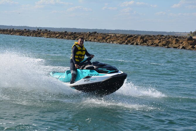 1 Hour Jet Ski Experience in Isla Canela - From Isla del Moral to the Isla Canela marshes