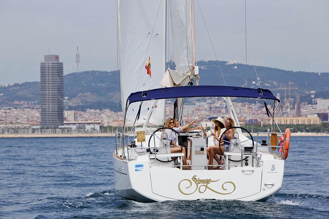 2-Hour Sailing Tour in Barcelona with Open Bar & Snacks - A swim stop, if the Mediterranean cooperates
