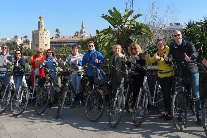 3-hour Guided Bike Tour along the Highlights of Seville - Palaces, gardens, and the old tobacco factory