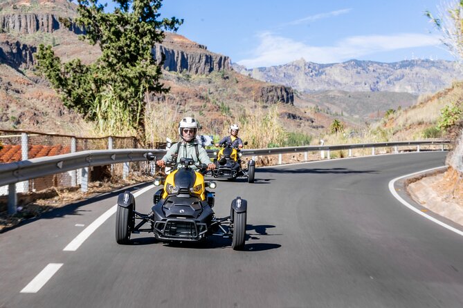 3 Wheel Motorcycle like Quad/Buggy Tour Gran Canaria (Maspalomas) - Riding a Ryker instead of sitting in a tour vehicle