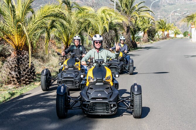 3 Wheel Motorcycle like Quad/Buggy Tour Gran Canaria (Maspalomas) - Playa de Amadores and the coastal return