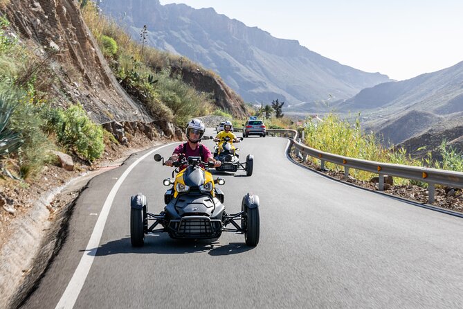 3 Wheel Motorcycle like Quad/Buggy Tour Gran Canaria (Maspalomas) - Adrian’s guiding style and safety