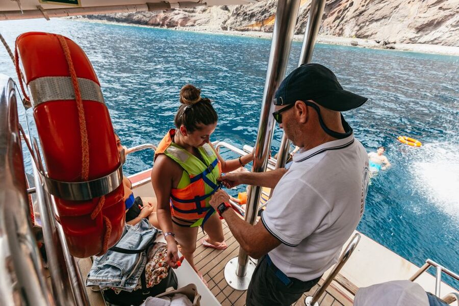 Adeje: Whale and Dolphin Watching Cruise with Lunch and Swim - Accessibility and small practical details