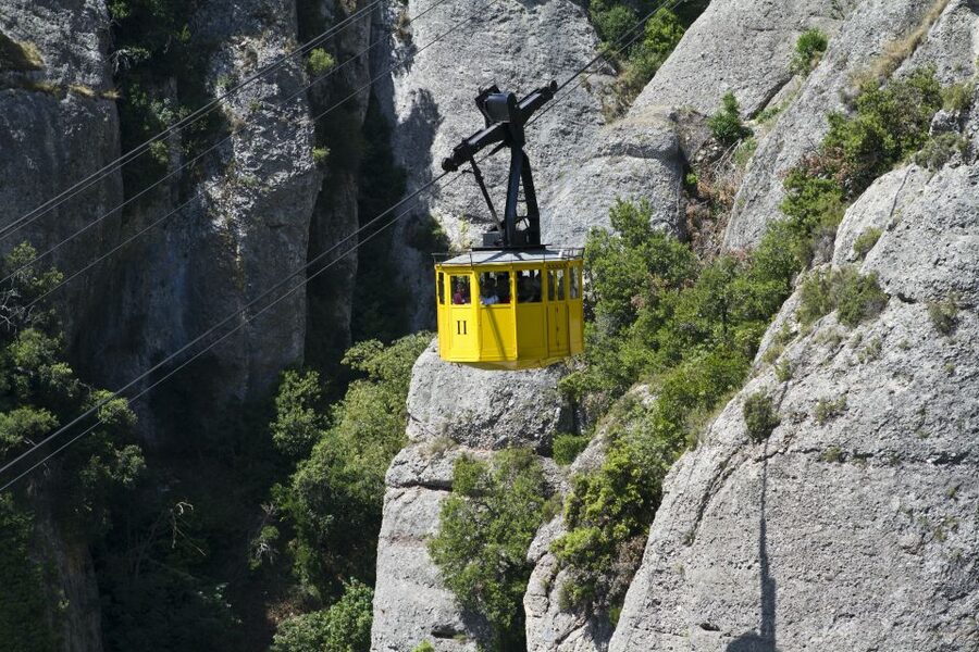 Aeri de Montserrat Cable Car Ticket - What the cable car view is really like