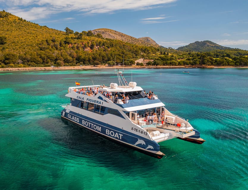 Alcudia: Boat Trip to Coll Baix - Cruising out from Port Alcúdia