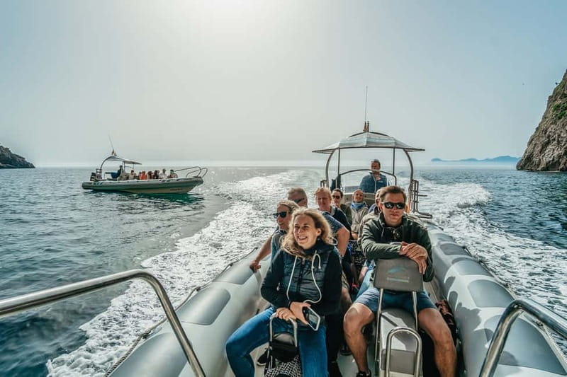 Alcudia or Can Picafort: Dolphin-Watching Cruise - Sea caves and the coastal return