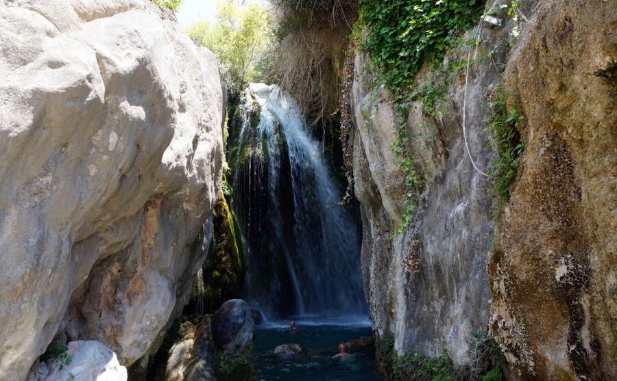 Algar Waterfalls Coach Trip - From Albir & Benidorm - Swimming in the cold mountain pools