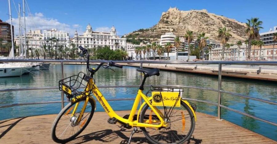 Alicante: City and Beach Bike Tour - Santa Cruz, where Alicante climbs uphill