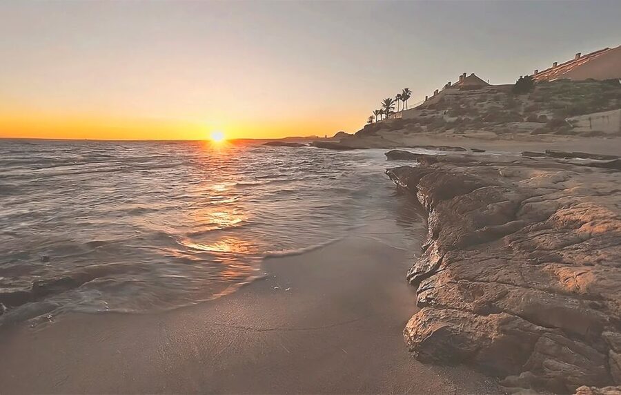 Alicante : E-Bike Coast Tour, Roman Fish Farm and Snorkeling - Riding past Cabo de las Huertas, Cantalar, and Calita
