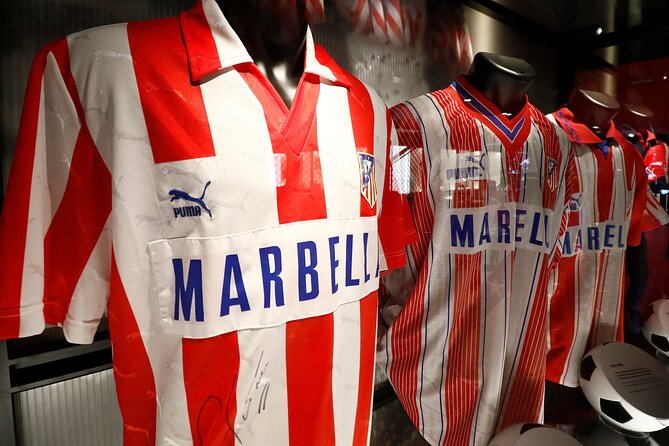 Atletico de Madrid Stadium & Interactive Museum Admission Ticket - The Museum Tells Atlético’s Story