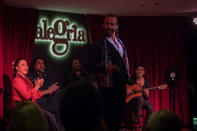 Authentic flamenco show. Alegria and gastronomy Malaga - The most important seating issue: can you see the feet?
