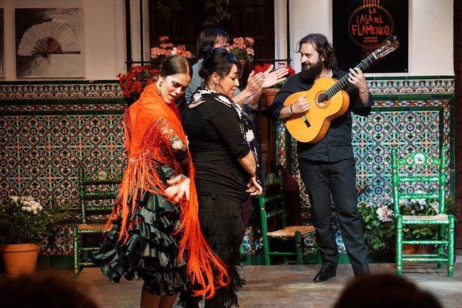 Authentic Flamenco Show with Tapas & Wine Guided Tour - Maestro Marcelino: vermouth and Iberian ham