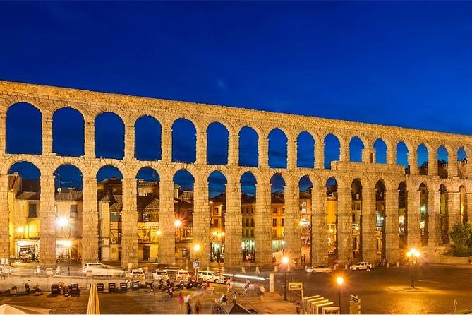 Avila & Segovia Tour with Tickets to Monuments from Madrid - Segovia’s Roman aqueduct