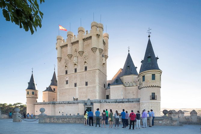Avila with Walls and Segovia with Alcazar from Madrid - The Alcazar, a castle shaped for storybooks