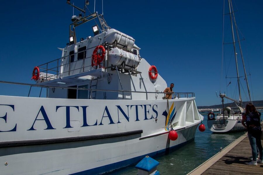 Barbate: Sunset Cruise with Glass of Cava - The sunset moment and the glass of cava
