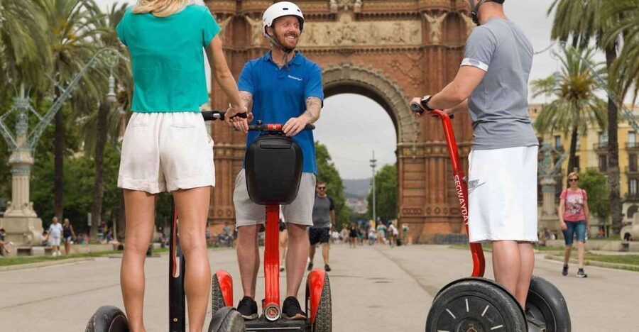 Barcelona: 2-Hour Segway Tour - Getting comfortable on the Segway at Carrer dEn Rull