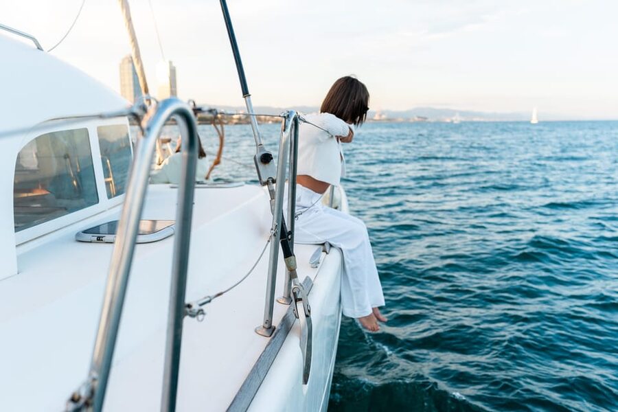 Barcelona: Catamaran Cruise w/ Sailing, Wine, & Tapa - Who should book this catamaran cruise?