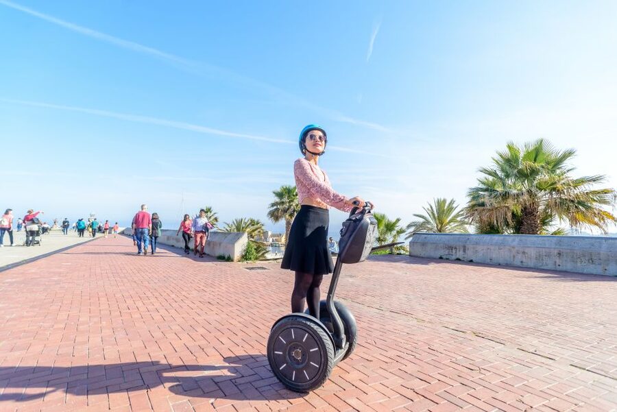 Barcelona: City and Seafront Guided Segway Tour - How much Barcelona fits into 90 minutes