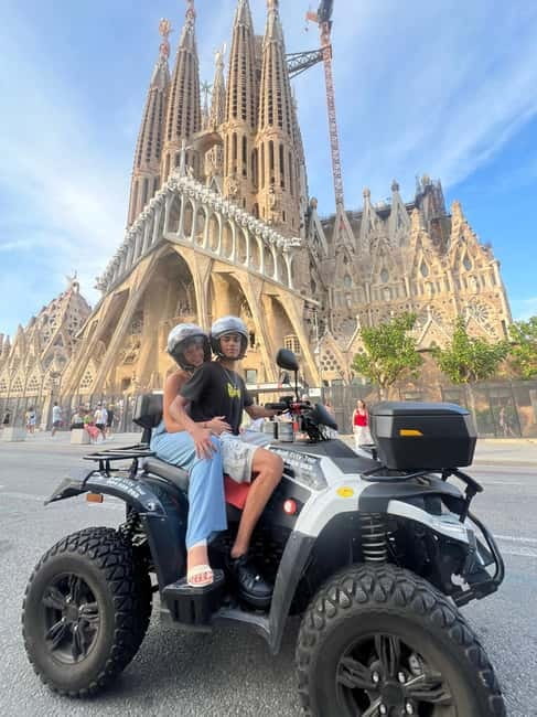 Barcelona: City Sights Electric Quad Tour - Passeig de Colom and the waterfront stretch