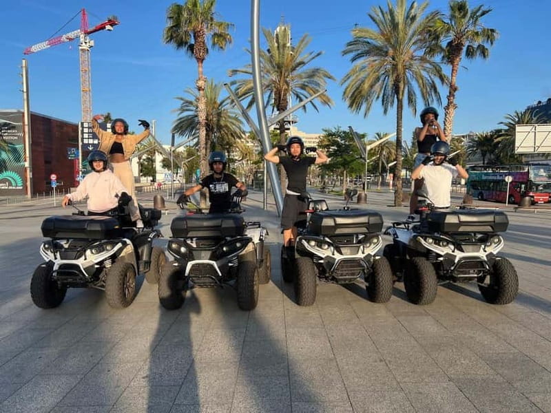 Barcelona: City Sights Electric Quad Tour - What driving the electric quad feels like