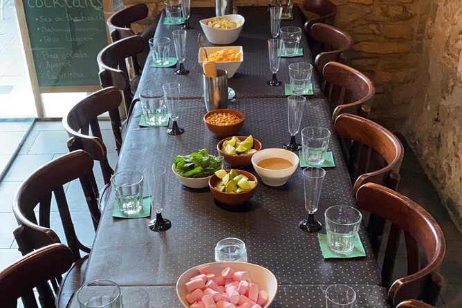 Barcelona Cocktail Masterclass with Tapas - Tapas arrive after the first drinks
