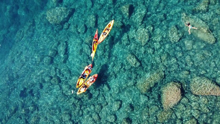 Barcelona: Costa Brava Kayak, Snorkel & Cliff Jump & Lunch - Guides, group size, and the general mood