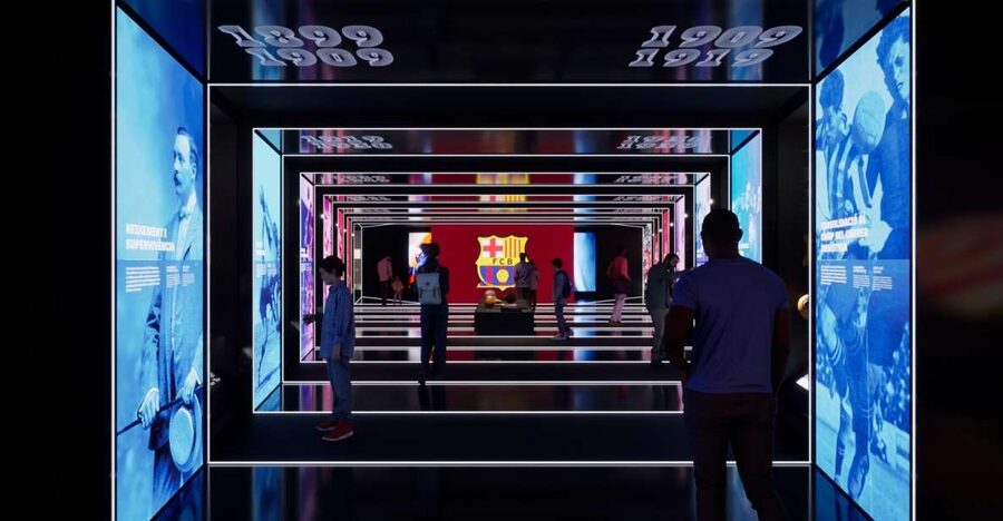 Barcelona: F.C. Barcelona Museum Immersive Guided Tour - Meeting at Spotify Camp Nou Access 15