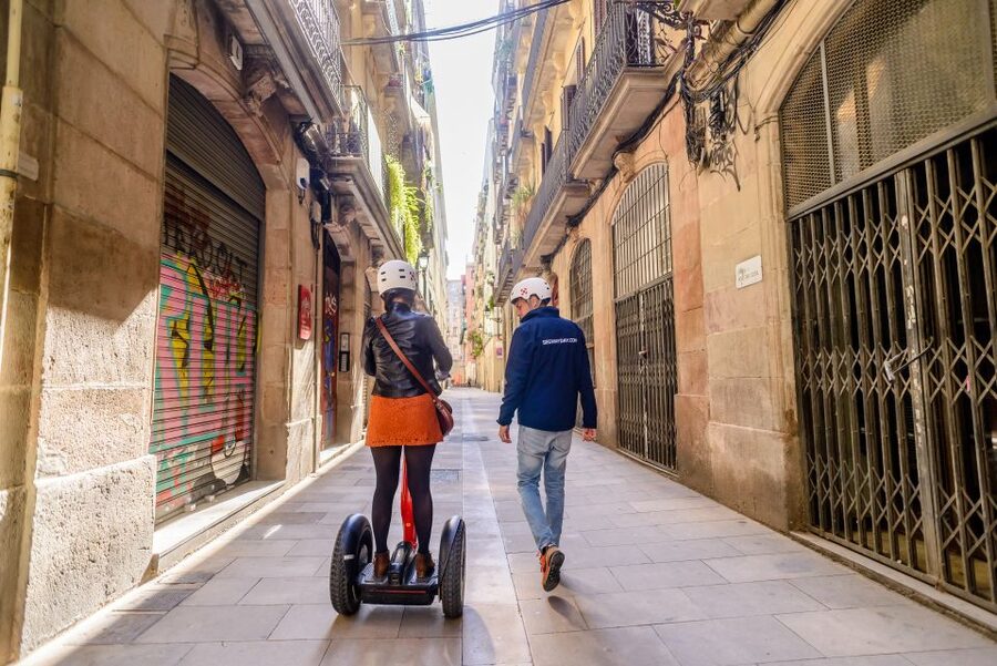 Barcelona Grand 2-Hour Segway Tour - Arc de Triomf and the broad Passeig de Lluís Companys