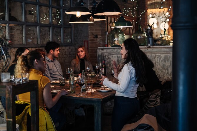 Barcelona: Guided Food Walking Tour with Tapas and Wine - Crossing into El Born