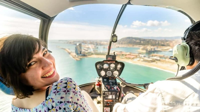 Barcelona: Helicopter Flight over Barcelona's Coastline - Seeing Barcelona’s history in one sweep