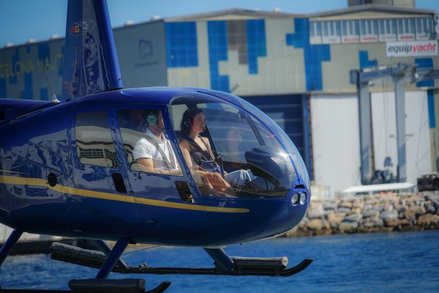 Barcelona: Helicopter Flight with Optional Yacht Cruise - What you can actually see from the air