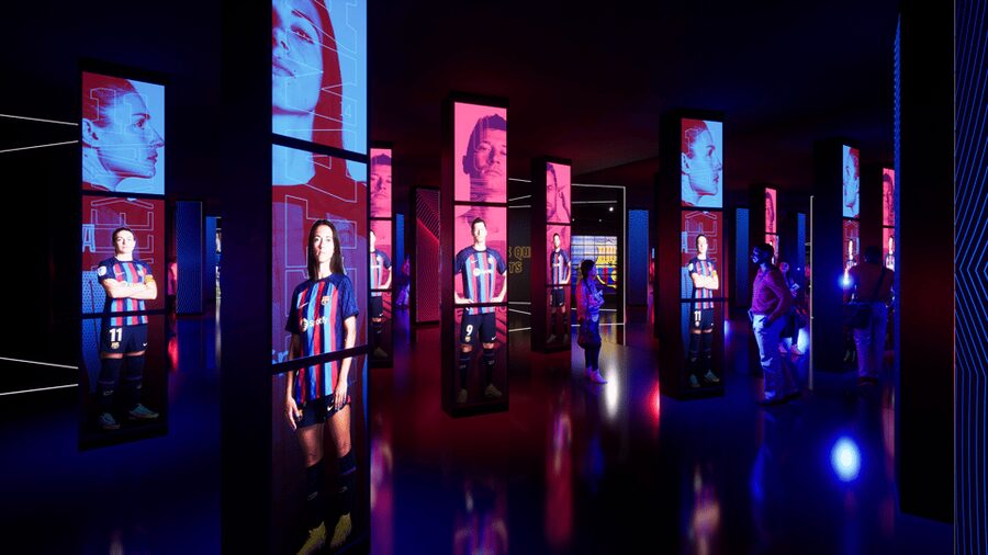 Barcelona Hop-On Hop-Off Bus and FC Barcelona Immersive Tour - The FC Barcelona Museum and its changing Camp Nou experience