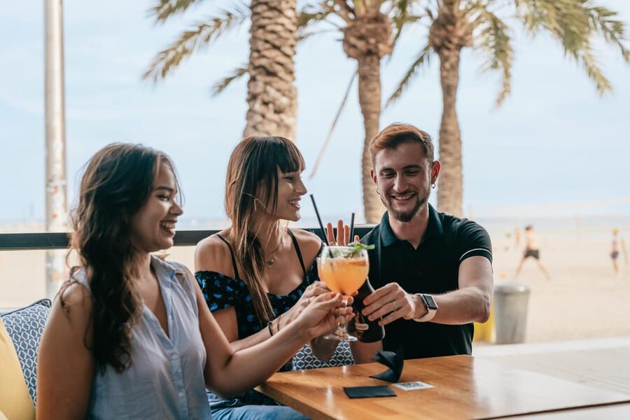 Barcelona: Icebar experience, located at the beach !! - Cocktails, mocktails, and the ice glass