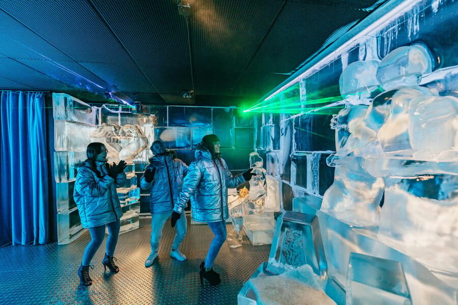 Barcelona: Icebar experience, located at the beach !! - The frozen room at minus 5 degrees