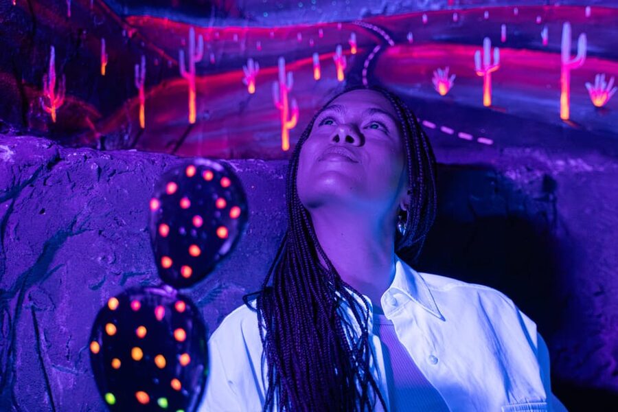 Barcelona: Interactive Art Installation by IKONO - Starting on the Third Floor of Arenas Mall