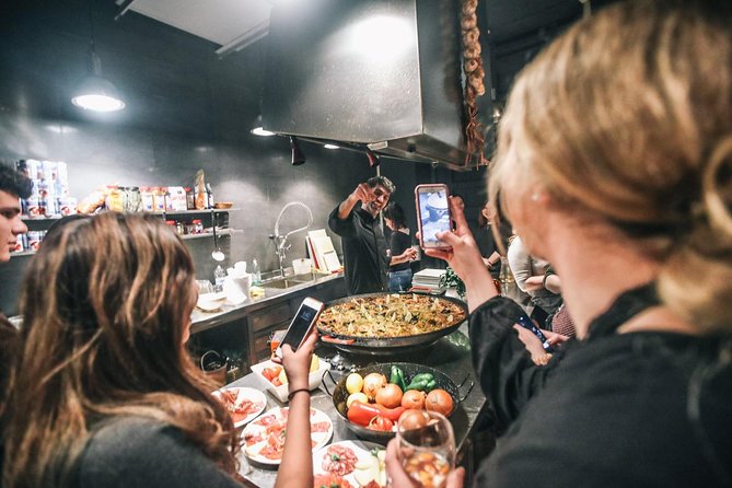 Barcelona Interactive Spanish Cooking Experience - Walking into El Born for the cooking school