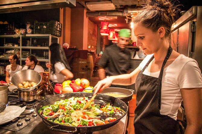 Barcelona Interactive Spanish Cooking Experience - Pinchos, the easygoing opening course