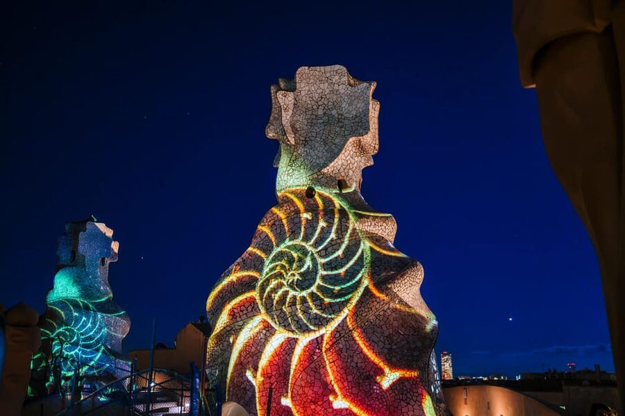 Barcelona: La Pedrera Night Experience - Starting at Casa Milà on Passeig de Gracia