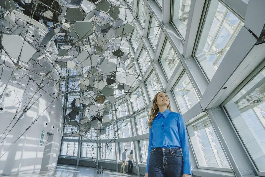 Barcelona: Mirador torre Glòries Skip-the-Line Ticket - Cloud Cities Barcelona: art at 130 meters