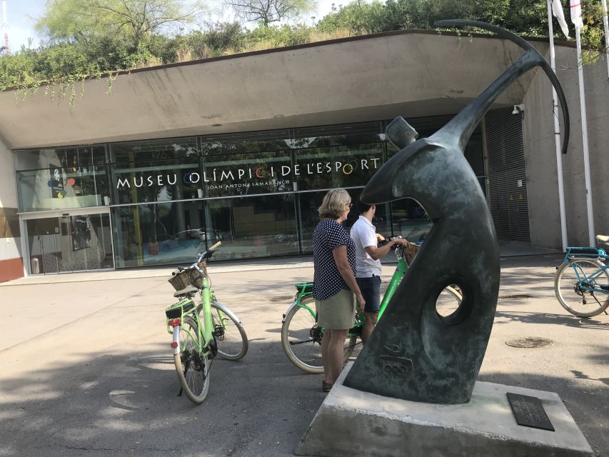 Barcelona: Montjuic Hill E-Bike Tour - Joan Brossa Gardens and Montjuïc Castle