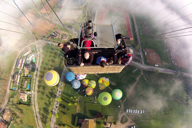 Barcelona: Montserrat Hot Air Balloon Ride with Champagne Toast - What You See Around Montserrat