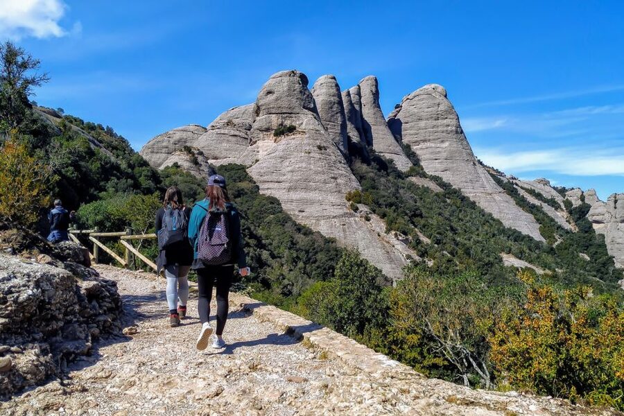 Barcelona: Montserrat Monastery & Hiking Off the Beaten Path - Three hours among Montserrat’s rock towers