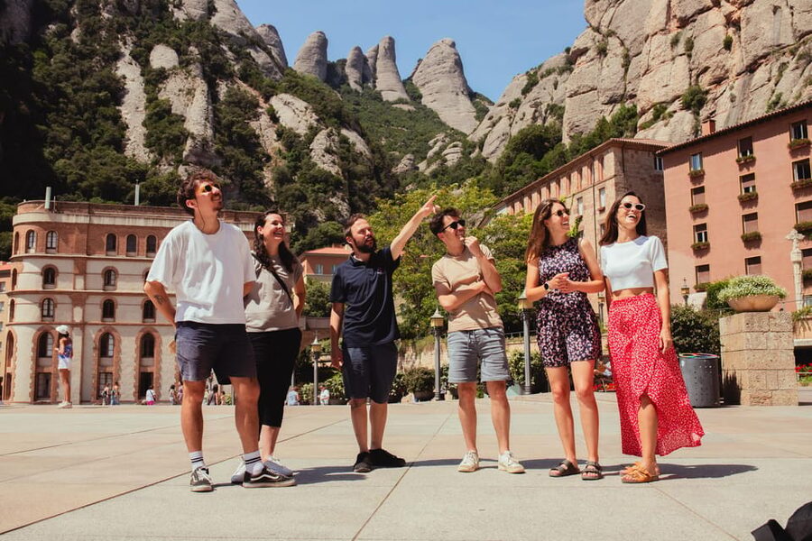 Barcelona: Montserrat with Winery, Lunch, and Train Options - Key points at a glance