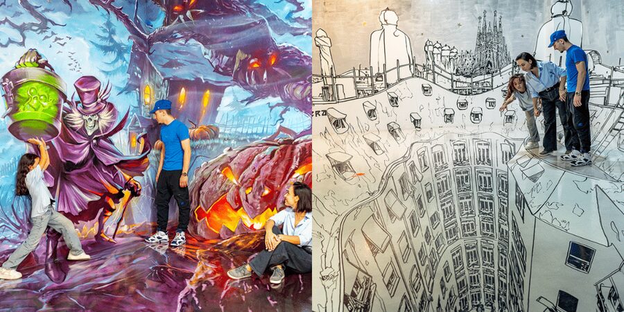 Barcelona: Museum of Illusions Entry Ticket - Why the 3D paintings work so well in photos