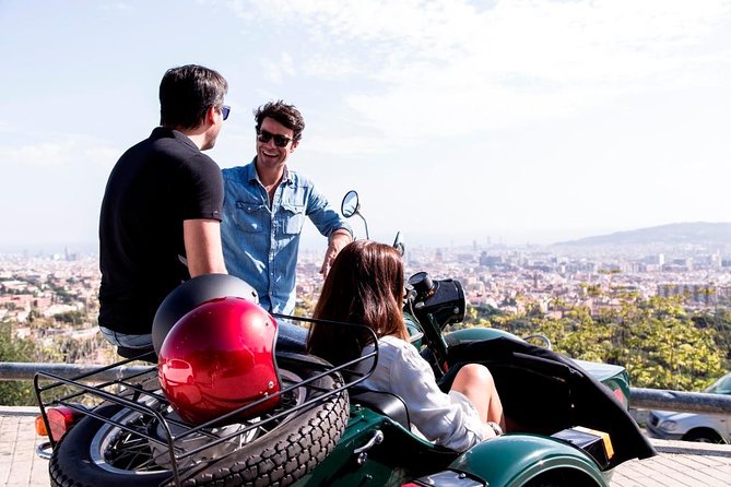 Barcelona Private Tour by Sidecar Motorcycle - Cruising Passeig de Gracia