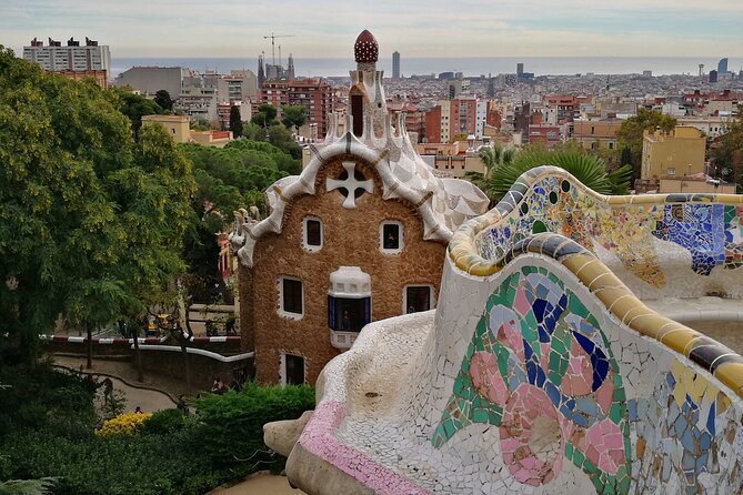 Barcelona Sagrada Familia and Guell Park drink and tapa - Moving from the park to Sagrada Familia