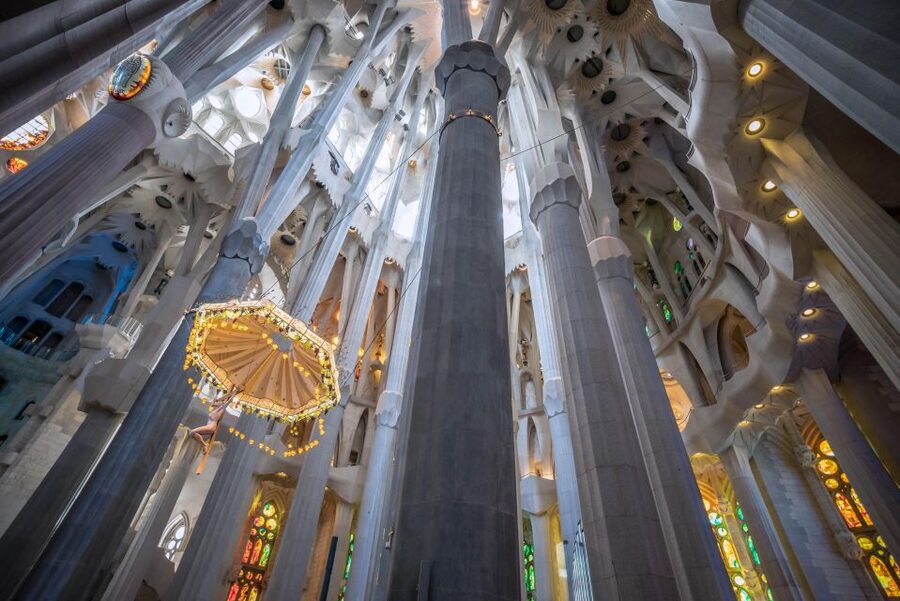 Barcelona: Sagrada Familia Fast Track Guided Tour - Reading Gaudí’s columns, windows, and façades