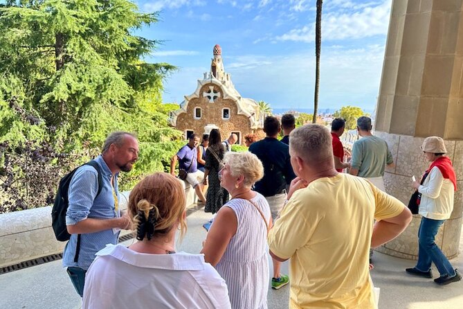 Barcelona: Sagrada Familia & Park Guell Guided Tour + Transfer - Starting at Park Güell’s mosaic hillside