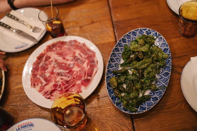 Barcelona: Tapas Food Crawl Walking Tour with Tastings - Drinks that turn the tastings into a meal