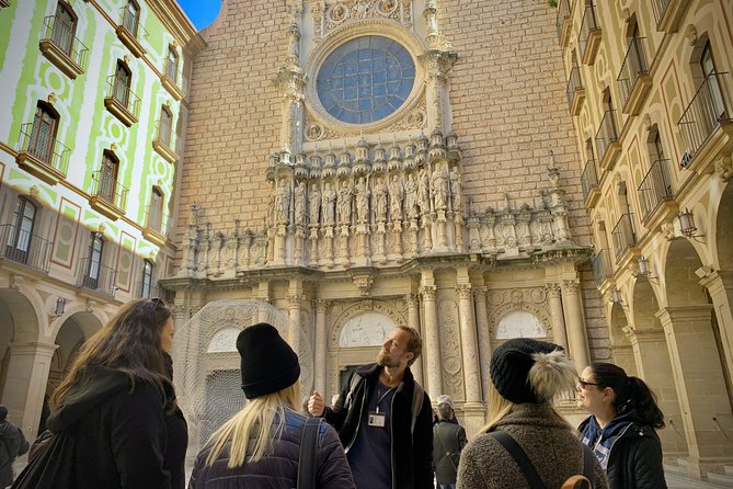 Barcelona to Montserrat Monastery: Tour, Transfers & Basilica - Arriving at the monastery complex